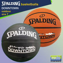 Load image into Gallery viewer, SPALDING Downtown Original Outdoor Basketball Size 7