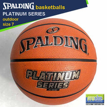 Load image into Gallery viewer, SPALDING Platinum Series Original Outdoor Basketball Size 7