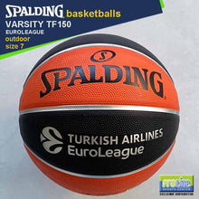 Load image into Gallery viewer, SPALDING Euroleague Original Indoor-Outdoor & Outdoor Basketballs Size 7
