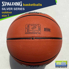 Load image into Gallery viewer, SPALDING Silver Series Original Outdoor Basketball Size 7