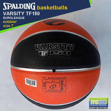 Load image into Gallery viewer, SPALDING Euroleague Original Indoor-Outdoor & Outdoor Basketballs Size 7