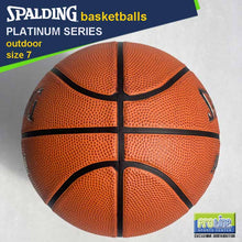 Load image into Gallery viewer, SPALDING Platinum Series Original Outdoor Basketball Size 7