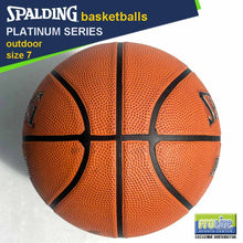 Load image into Gallery viewer, SPALDING Platinum Series Original Outdoor Basketball Size 7