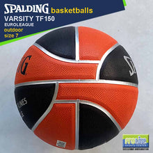 Load image into Gallery viewer, SPALDING Euroleague Original Indoor-Outdoor & Outdoor Basketballs Size 7