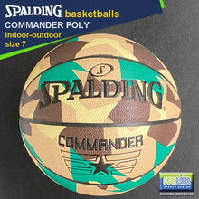 Load image into Gallery viewer, SPALDING Commander Original Indoor-Outdoor Basketball Size 7