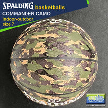 Load image into Gallery viewer, SPALDING Commander Original Indoor-Outdoor Basketball Size 7