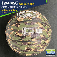 Load image into Gallery viewer, SPALDING Commander Original Indoor-Outdoor Basketball Size 7
