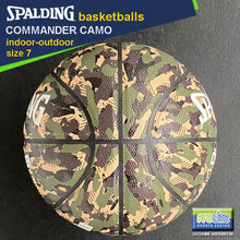 Load image into Gallery viewer, SPALDING Commander Original Indoor-Outdoor Basketball Size 7