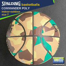 Load image into Gallery viewer, SPALDING Commander Original Indoor-Outdoor Basketball Size 7