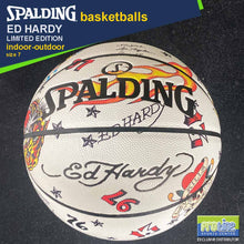 Load image into Gallery viewer, SPALDING Ed Hardy Original Indoor-Outdoor Basketball Size 7
