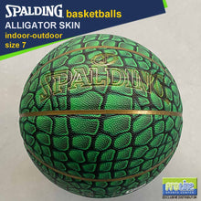 Load image into Gallery viewer, SPALDING Alligator Skin Original Indoor-Outdoor Basketball Size 7