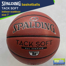 Load image into Gallery viewer, SPALDING Tack Soft Original Indoor-Outdoor Basketball Size 7