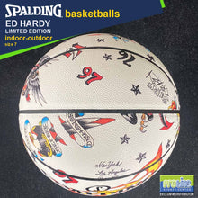 Load image into Gallery viewer, SPALDING Ed Hardy Original Indoor-Outdoor Basketball Size 7