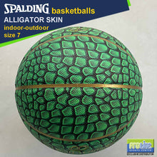 Load image into Gallery viewer, SPALDING Alligator Skin Original Indoor-Outdoor Basketball Size 7