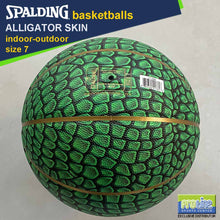 Load image into Gallery viewer, SPALDING Alligator Skin Original Indoor-Outdoor Basketball Size 7