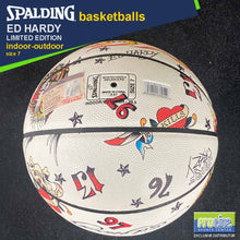 Load image into Gallery viewer, SPALDING Ed Hardy Original Indoor-Outdoor Basketball Size 7