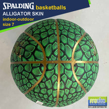 Load image into Gallery viewer, SPALDING Alligator Skin Original Indoor-Outdoor Basketball Size 7