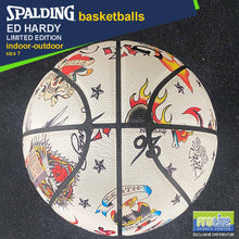Load image into Gallery viewer, SPALDING Ed Hardy Original Indoor-Outdoor Basketball Size 7