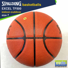 Load image into Gallery viewer, SPALDING Excel TF500 Original Indoor-Outdoor Basketball Size 7, Size 6, Size 5 & Euroleague