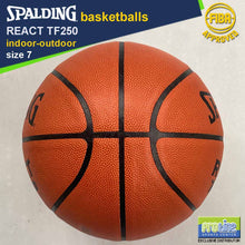 Load image into Gallery viewer, SPALDING React TF250 FIBA-Approved Original Indoor-Outdoor Basketball Size 7