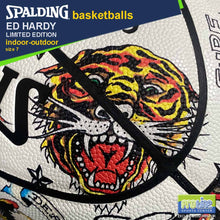 Load image into Gallery viewer, SPALDING Ed Hardy Original Indoor-Outdoor Basketball Size 7
