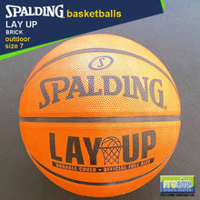 Load image into Gallery viewer, SPALDING Lay Up Original Outdoor Basketball Size 7, Size 5 and Size 3