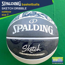 Load image into Gallery viewer, SPALDING Sketch Series Original Outdoor Basketball Size 7