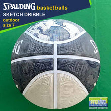 Load image into Gallery viewer, SPALDING Sketch Series Original Outdoor Basketball Size 7