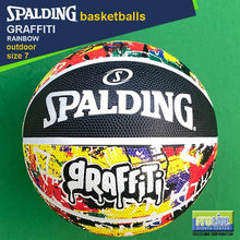 Load image into Gallery viewer, SPALDING Graffiti Series Original Outdoor Basketball Size 7