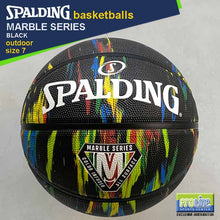 Load image into Gallery viewer, SPALDING Marble Series Outdoor Basketball Size 7 & Size 6