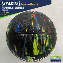 Load image into Gallery viewer, SPALDING Marble Series Outdoor Basketball Size 7 & Size 6