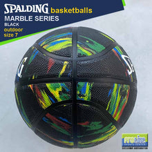 Load image into Gallery viewer, SPALDING Marble Series Outdoor Basketball Size 7 & Size 6