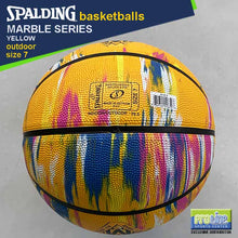 Load image into Gallery viewer, SPALDING Marble Series Outdoor Basketball Size 7 & Size 6