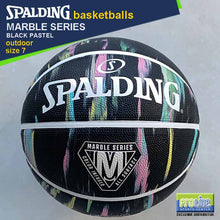 Load image into Gallery viewer, SPALDING Marble Series Outdoor Basketball Size 7 & Size 6