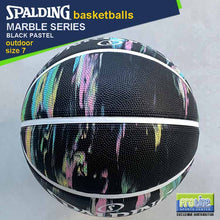 Load image into Gallery viewer, SPALDING Marble Series Outdoor Basketball Size 7 & Size 6