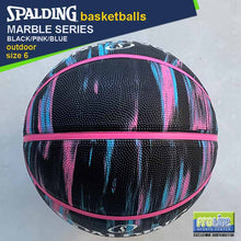Load image into Gallery viewer, SPALDING Marble Series Outdoor Basketball Size 7 & Size 6
