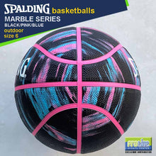 Load image into Gallery viewer, SPALDING Marble Series Outdoor Basketball Size 7 & Size 6