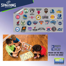 Load image into Gallery viewer, SPALDING NBA Arena Slam 180 Degrees Backboard and Rim for Kids