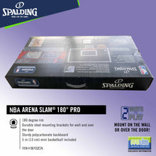 Load image into Gallery viewer, SPALDING NBA Arena Slam 180 Degrees Pro Backboard and Rim for Kids