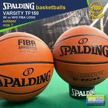 Load image into Gallery viewer, SPALDING Varsity TF150 FIBA-Approved Original Outdoor Basketball Size 7, Size 6 & Size 5