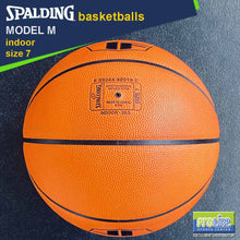 Load image into Gallery viewer, SPALDING TF Model M Original Leather Basketball Size 7
