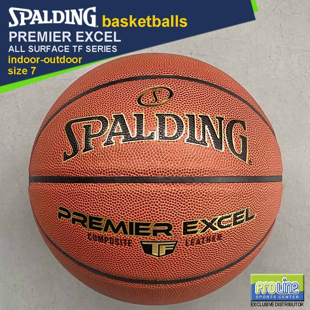 SPALDING Premier Excel Original Indoor-Outdoor Basketball Size 7