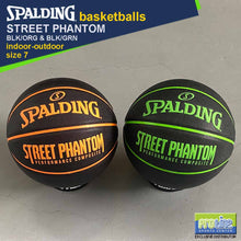 Load image into Gallery viewer, SPALDING Street Phantom Series Original Indoor-Outdoor Basketball Size 7
