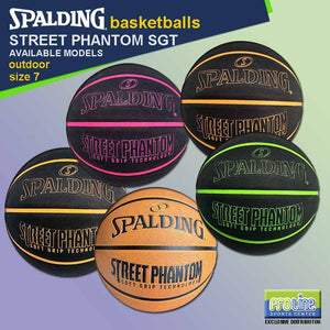 SPALDING Street Phantom Series Original Outdoor Basketball Size 7