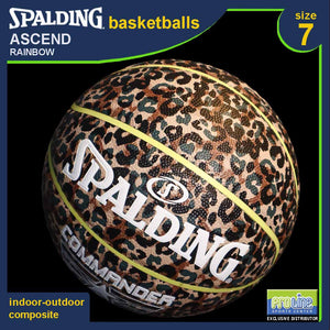 SPALDING Commander Leopard Original Indoor-Outdoor Basketball Size 7