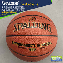 Load image into Gallery viewer, SPALDING Premier Excel Original Indoor-Outdoor Basketball Size 7
