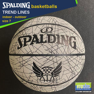 SPALDING Trend Lines Original Indoor-Outdoor Basketball Size 7