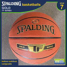 Load image into Gallery viewer, SPALDING Gold TF Original Indoor-Outdoor Basketball Size 7
