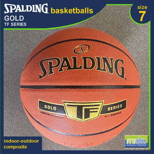 SPALDING Gold TF Original Indoor-Outdoor Basketball Size 7