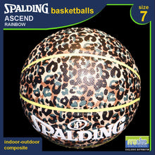 Load image into Gallery viewer, SPALDING Commander Leopard Original Indoor-Outdoor Basketball Size 7
